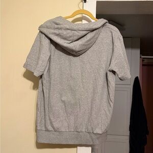 Gray Hooded Sweatshirt for Women